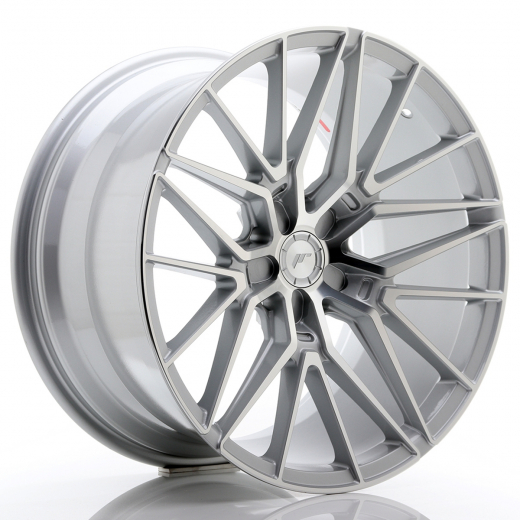 JR Wheels JR38 18x8 ET42 5x112 Silver Machined Face