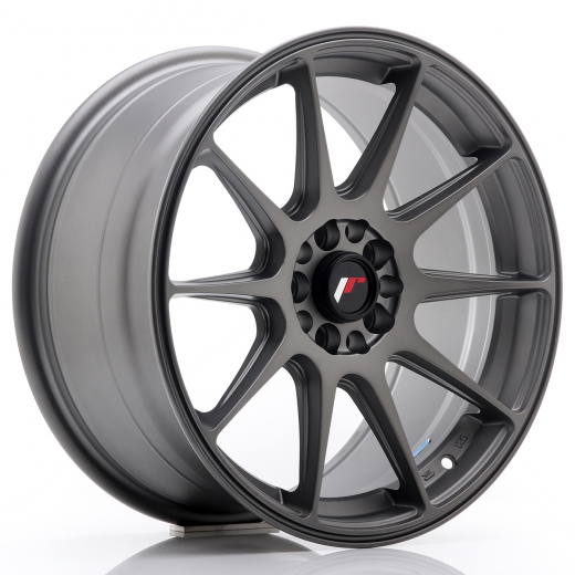 JR Wheels JR11 16x7 ET25 4x100/108 Matt Gun Metal