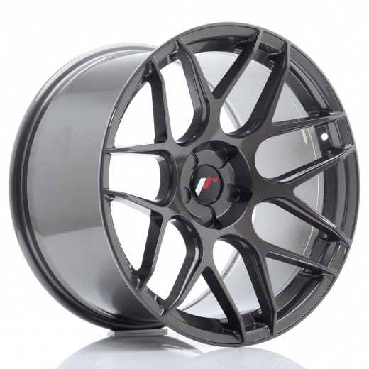 JR Wheels JR18 17x7 ET40 5x100/114 Hyper Gray