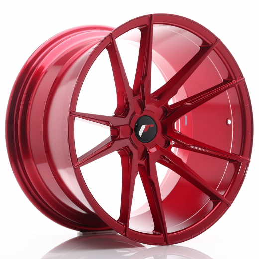 JR Wheels JR21 17x7 ET40 5x100/114 Platinum Red