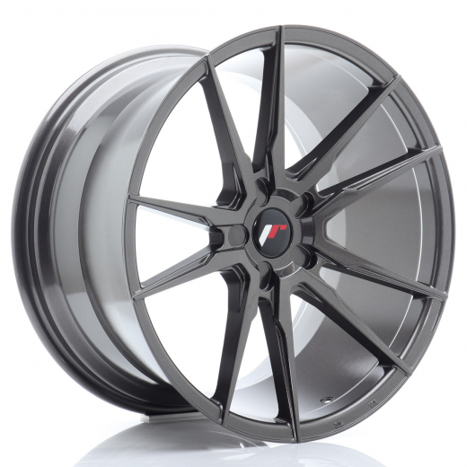 JR Wheels JR21 17x7 ET40 5x108/112 Hyper Gray