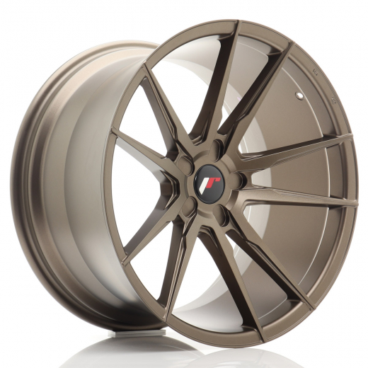 JR Wheels JR21 17x7 ET40 5x108/112 Matt Bronze