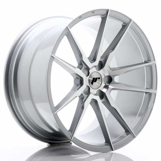 JR Wheels JR21 19x8,5 ET40 5x108 Silver Machined Face