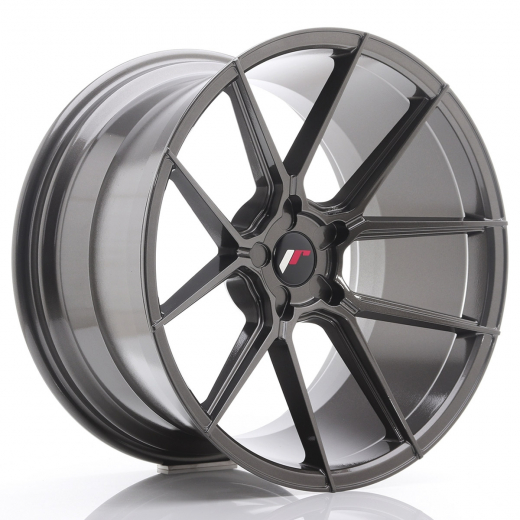 JR Wheels JR30 17x7 ET40 5x100 Hyper Gray